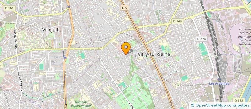 localisation de l'entreprise L'ESCALE à VITRY-SUR-SEINE