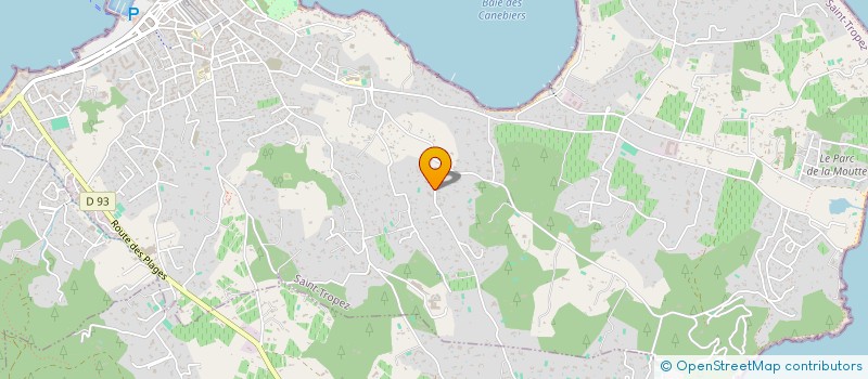 localisation de l'entreprise L ESCALE à SAINT-TROPEZ