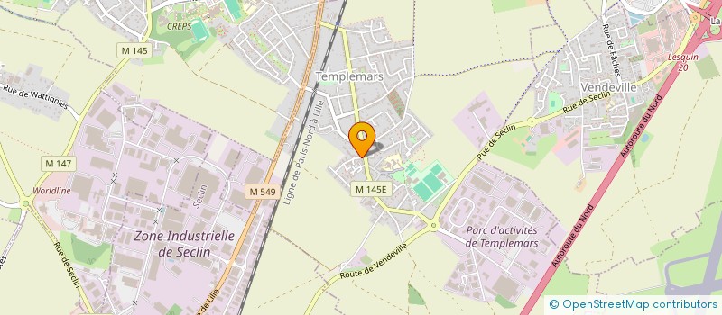 localisation de l'entreprise L'ESCALE  TEMPLEMARS