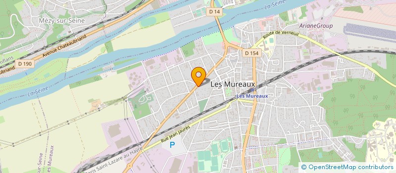 localisation de l'entreprise L'ESCALE à LES MUREAUX