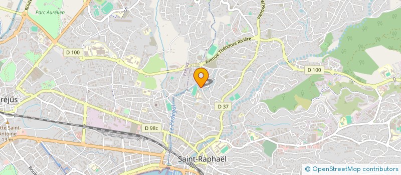 localisation de l'entreprise L'ESCALE à SAINT RAPHAEL