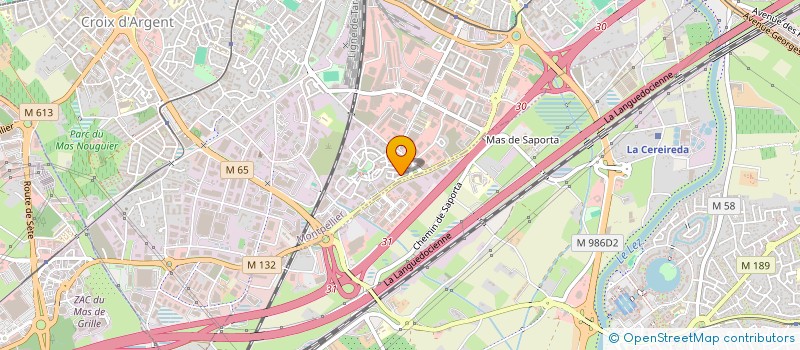 localisation de l'entreprise L'ESCALE à MONTPELLIER