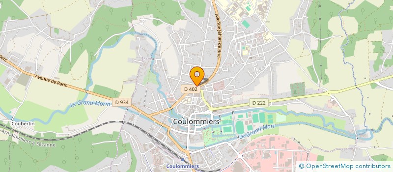 localisation de l'entreprise L'ESCALE à COULOMMIERS