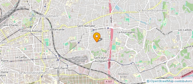 localisation de l'entreprise L'ESCALE  MARSEILLE