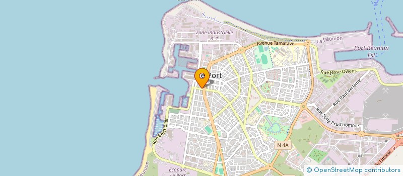 localisation de l'entreprise L'ESCALE à LE PORT