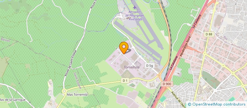 localisation de l'entreprise L'ESCALE  PERPIGNAN