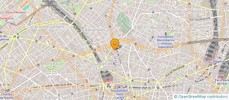 localisation de l'entreprise L'ESCALE  PARIS