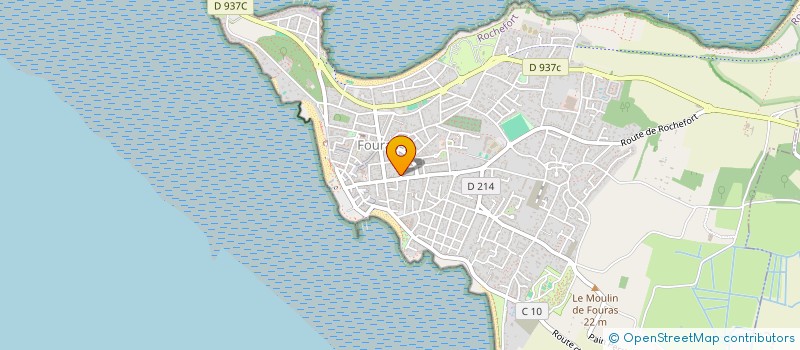 localisation de l'entreprise L'ESCALE  FOURAS