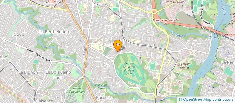 localisation de l'entreprise L'ESCALE BOISSIERE à NANTES