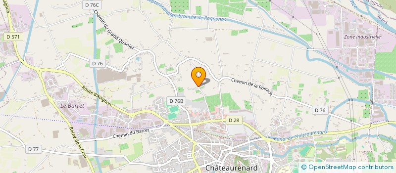 localisation de l'entreprise L'ESCALE D'ASIE  CHATEAURENARD