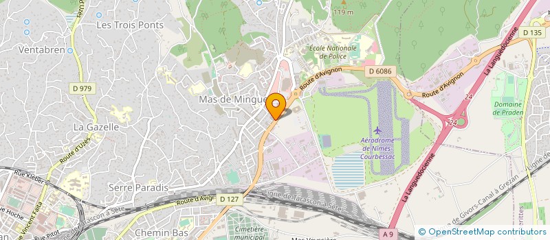 localisation de l'entreprise L'ESCALE D'ORIENT  NIMES