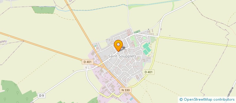 localisation de l'entreprise L'ESCALE D'UN INSTANT à SAINT-SOUPPLETS