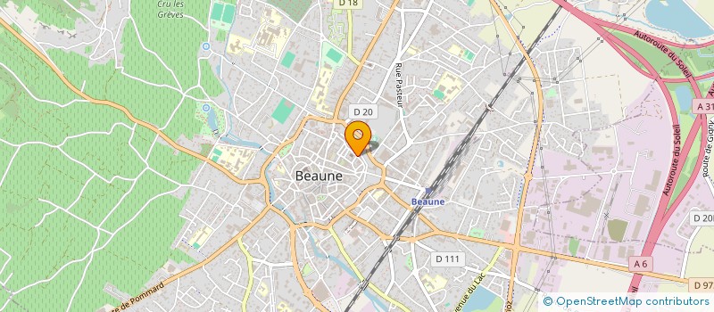 localisation de l'entreprise L'ESCALE DE GIULIA à BEAUNE