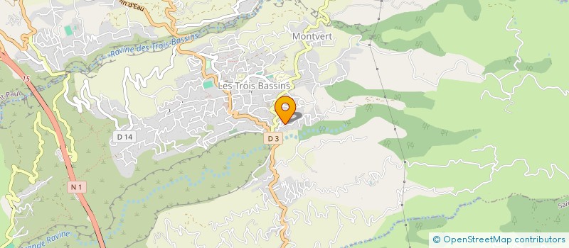 localisation de l'entreprise L'ESCALE DE LA VOLAY  LES TROIS-BASSINS