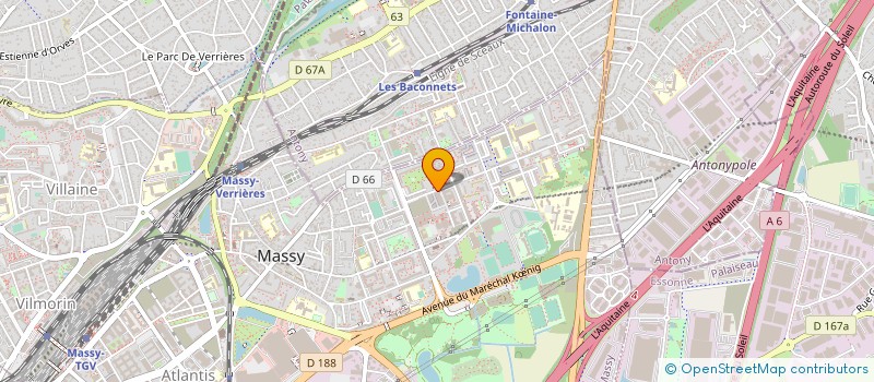 localisation de l'entreprise L'ESCALE DE MASSY à MASSY