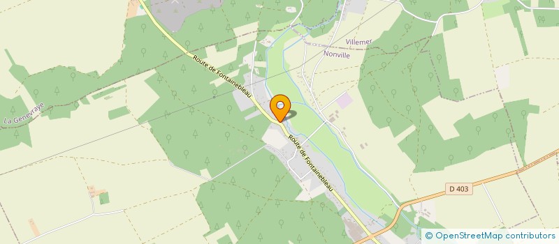 localisation de l'entreprise L'ESCALE DU LANDY  NONVILLE