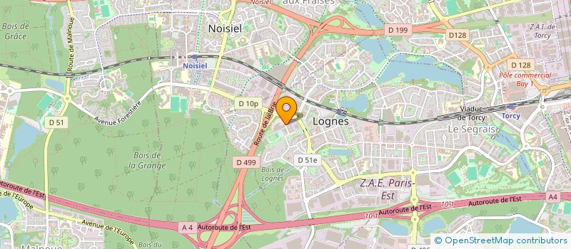 localisation de l'entreprise L'ESCALE DU VILLAGE à LOGNES