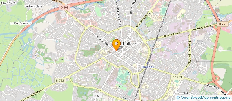 localisation de l'entreprise L' ESCALE EN PROVENCE à CHALLANS