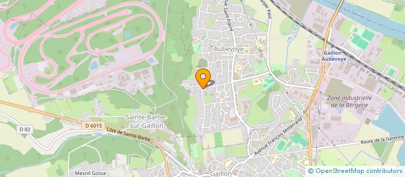 localisation de l'entreprise L' ESCALE EPICERIE SOCIALE ET SOLIDAIRE  LE VAL D'HAZEY