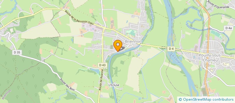 localisation de l'entreprise L'ESCALE GOURMANDE  BRIENNON