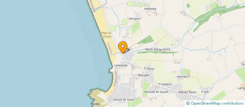 localisation de l'entreprise L'ESCALE GOURMANDE  PLOMODIERN