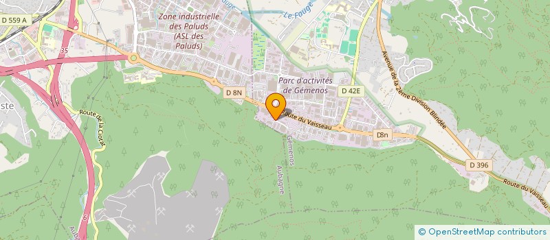 localisation de l'entreprise L'ESCALE HOTEL  GEMENOS