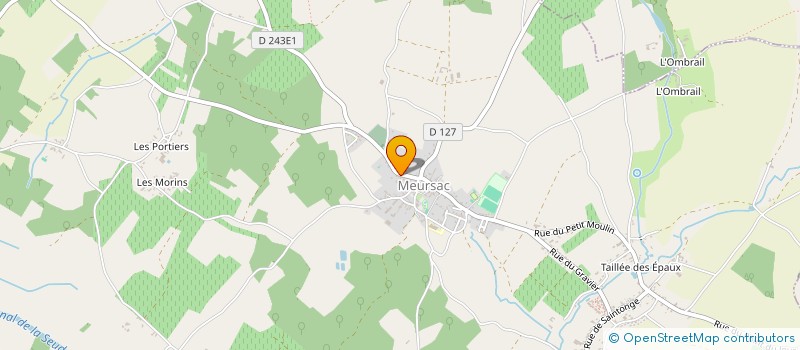 localisation de l'entreprise L'ESCALE LUDIQUE  COZES