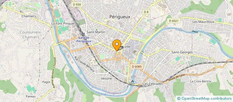 localisation de l'entreprise L ESCALE NUMERIQUE à PERIGUEUX
