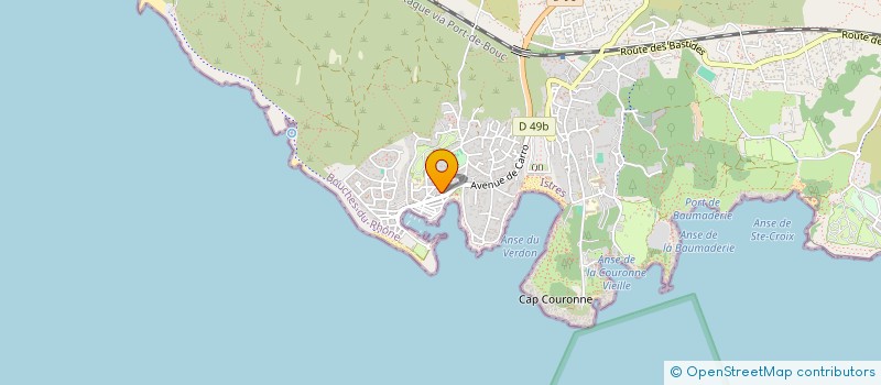 localisation de l'entreprise L ESCALE PROMOTION ET COMMUNICATION à MARTIGUES