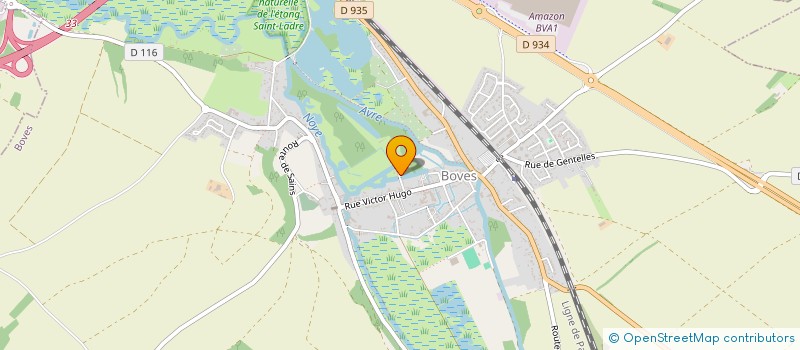 localisation de l'entreprise L'ESCALE SOPHRO à AMIENS