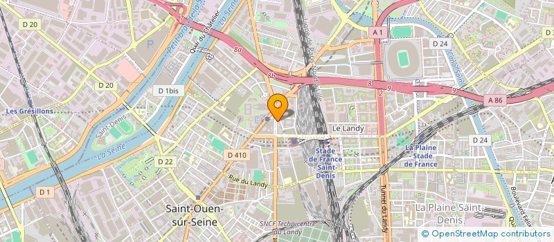 localisation de l'entreprise L'ESCALE YR à SAINT-DENIS