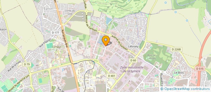 localisation de l'entreprise L'ESCAP à HEROUVILLE-SAINT-CLAIR