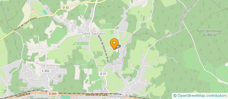 localisation de l'entreprise L'ESCAPADE  LAMONZIE-MONTASTRUC