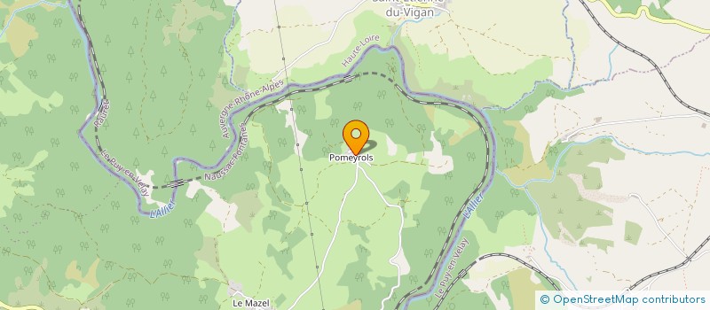 localisation de l'entreprise L'ESCAPADE  NAUSSAC-FONTANES