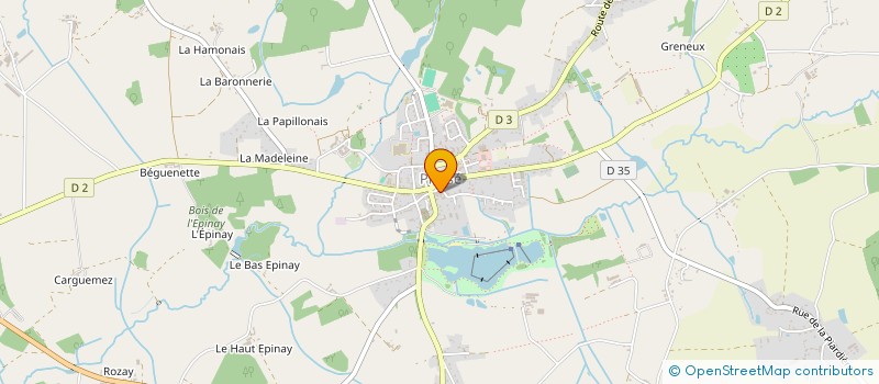 localisation de l'entreprise L'ESCAPADE  PLESSE