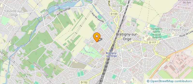 localisation de l'entreprise L'ESCAPADE à BRETIGNY-SUR-ORGE