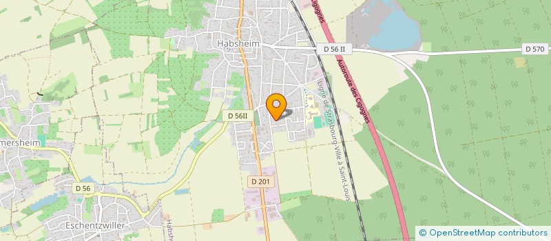 localisation de l'entreprise L'ESCAPADE  DIETWILLER