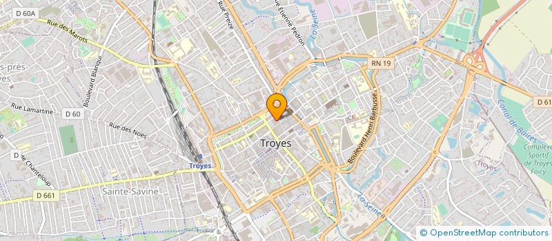 localisation de l'entreprise L'ESCAPADE BIO à TROYES