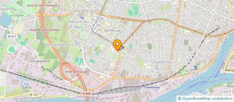 localisation de l'entreprise L'ESCAPADE DE DEDE ET FREDO à NANTES
