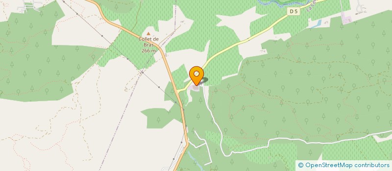 localisation de l'entreprise L'ESCARELLE DIFFUSION  LA CELLE