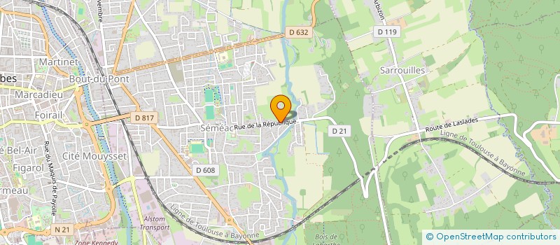 localisation de l'entreprise L'ESCARGOLIER  SEMEAC