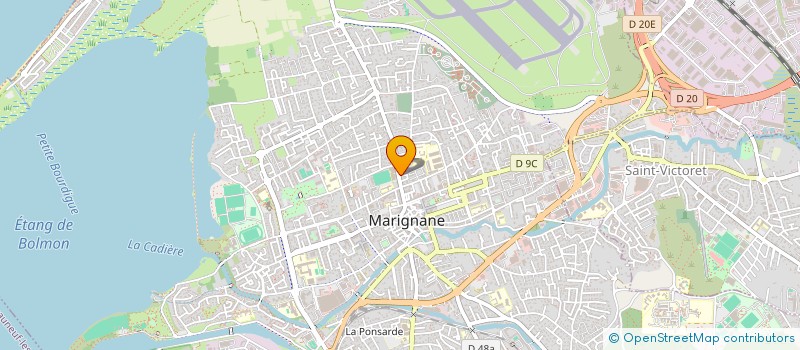 localisation de l'entreprise L'ESCARGOT  MARIGNANE