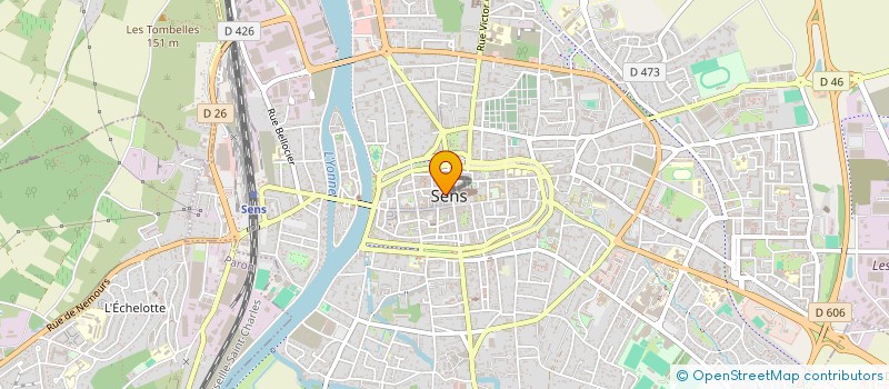 localisation de l'entreprise L'ESCARGOT NOIR à SENS