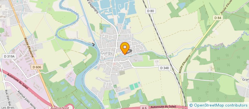 localisation de l'entreprise L'ESCARGOTIERE YONNE HELIX à GURGY