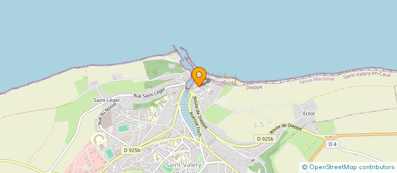 localisation de l'entreprise L ESCARPIN  SAINT-VALERY-EN-CAUX