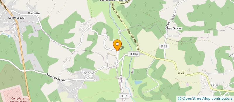 localisation de l'entreprise L'ESCHALOU  GARAT