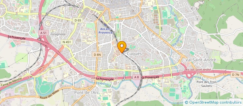 localisation de l'entreprise L'ESCHOLIER à AIX-EN-PROVENCE