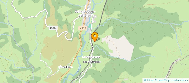 localisation de l'entreprise L'ESCOUND à SAINT-JACQUES-DES-BLATS