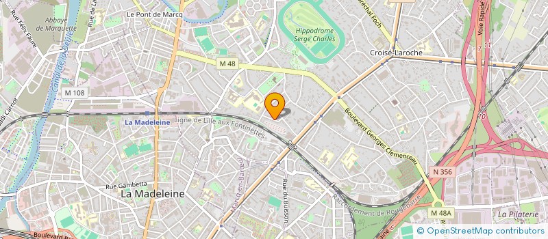 localisation de l'entreprise L'ESCOUNDILLOU à MARCQ-EN-BARŒUL