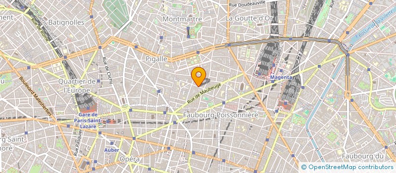 localisation de l'entreprise L'ESCOUTAY  PARIS 9